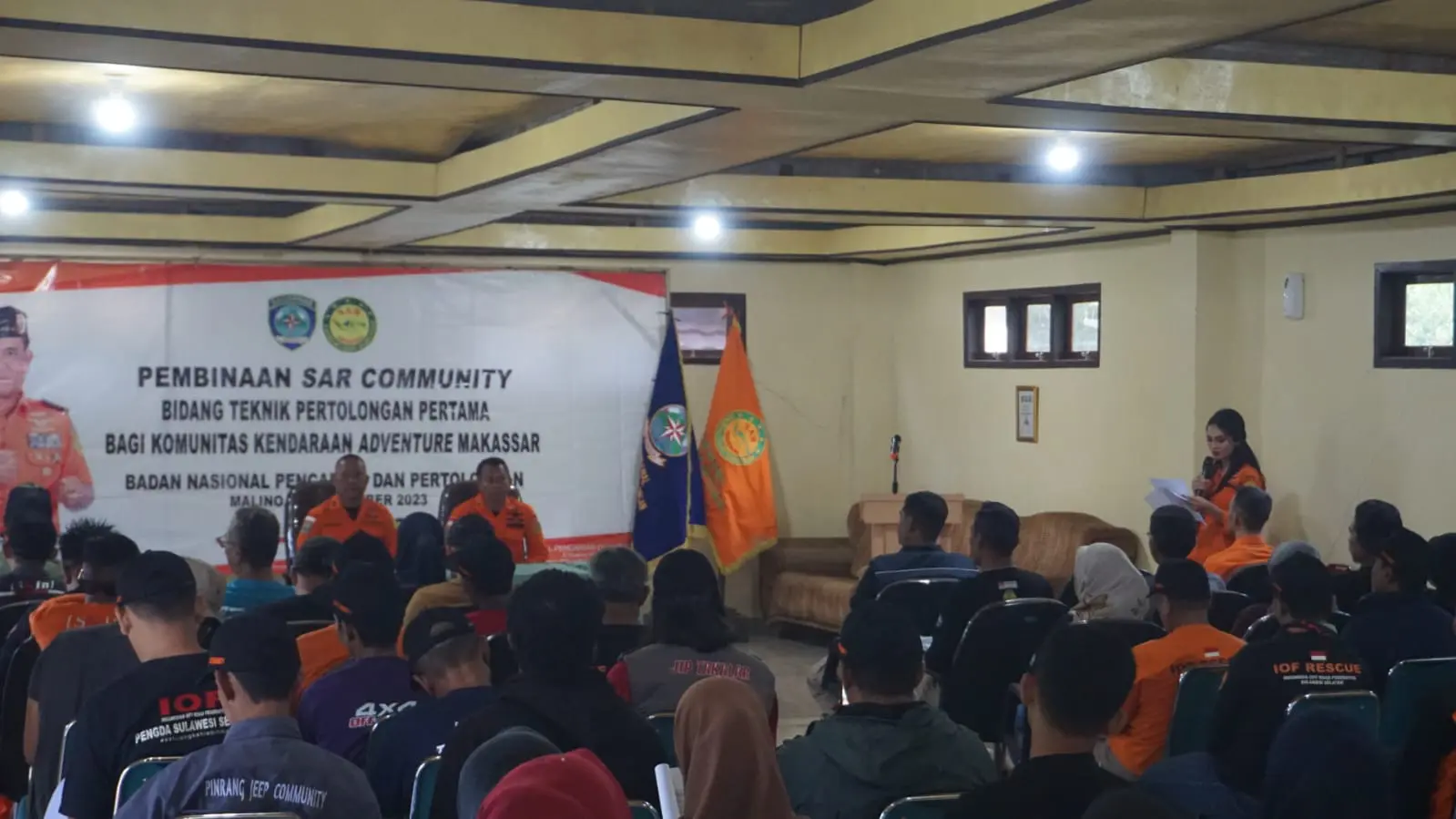Komunitas Mobil Adventure Terima Teknik Pertolongan Pertama dari Basarnas