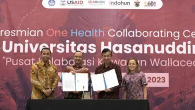 Unhas Resmikan Pusat Kolaborasi Kawasan Wallacea One Health Collaborating Center