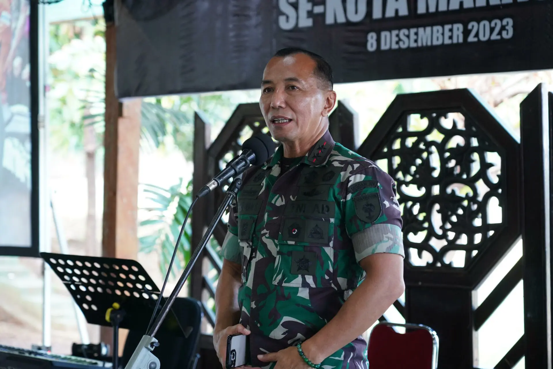 Pangdam Hasanuddin Ingatkan Pentingnya Komitmen Bersinergi Hadapi Pemilu 2024