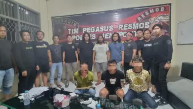 Korban Ditebas Hingga Meninggal, Polisi Tangkap Empat Pelaku