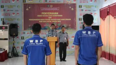 Natal 2023, Ratusan Warga Binaan di Sulsel Dapat Remisi