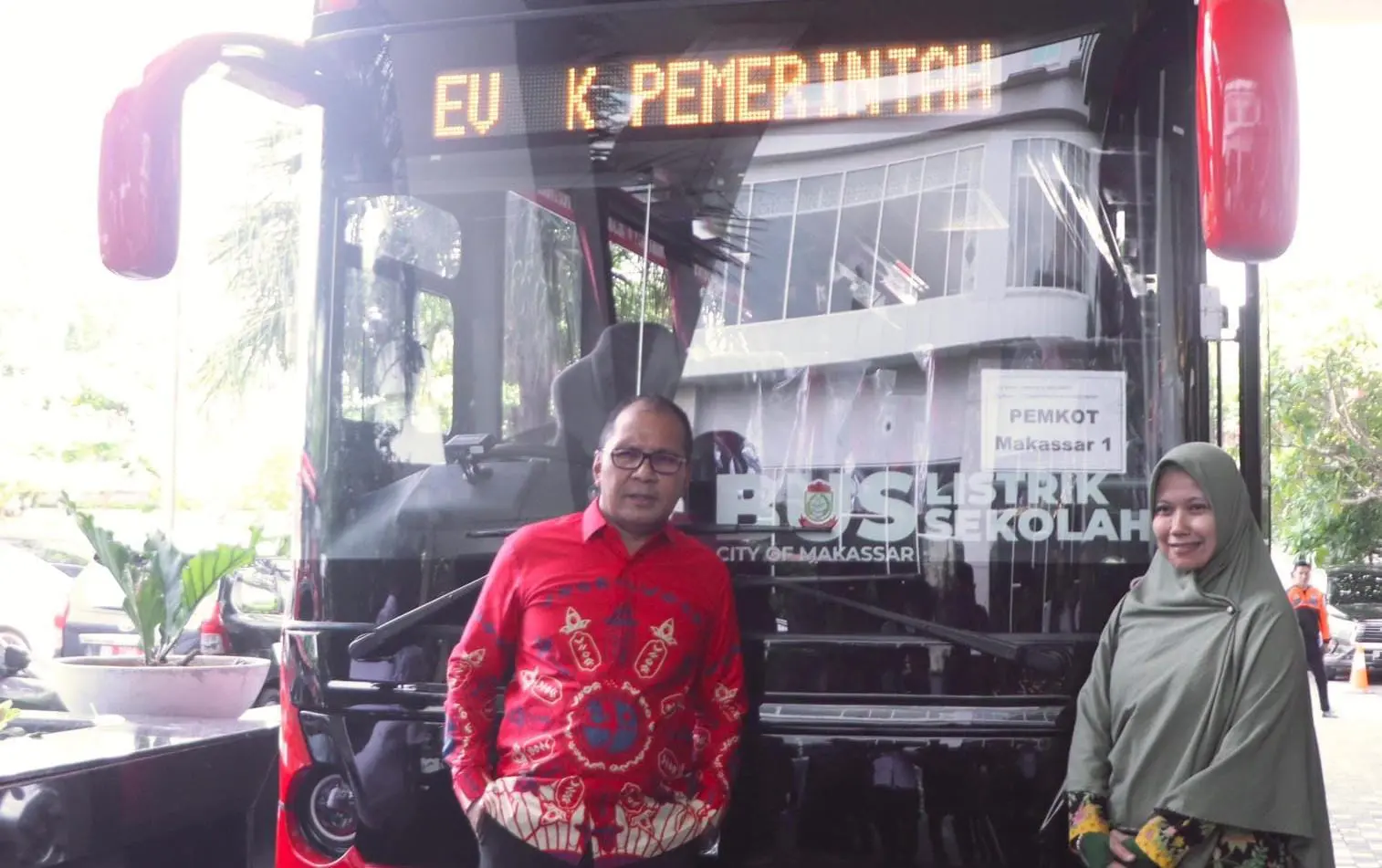 Kota Makassar Kini Miliki Bus Sekolah Listrik, Beroperasi Bulan Depan