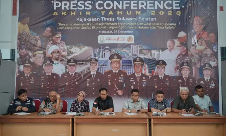 Daftar Kasus Korupsi Ditangani Kejati Sulsel dan Jajaran di Tahun 2023