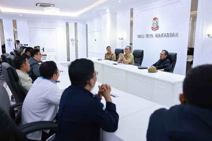 Perkuat Kolaborasi, Komisioner KPU Makassar Temui Danny Pomanto