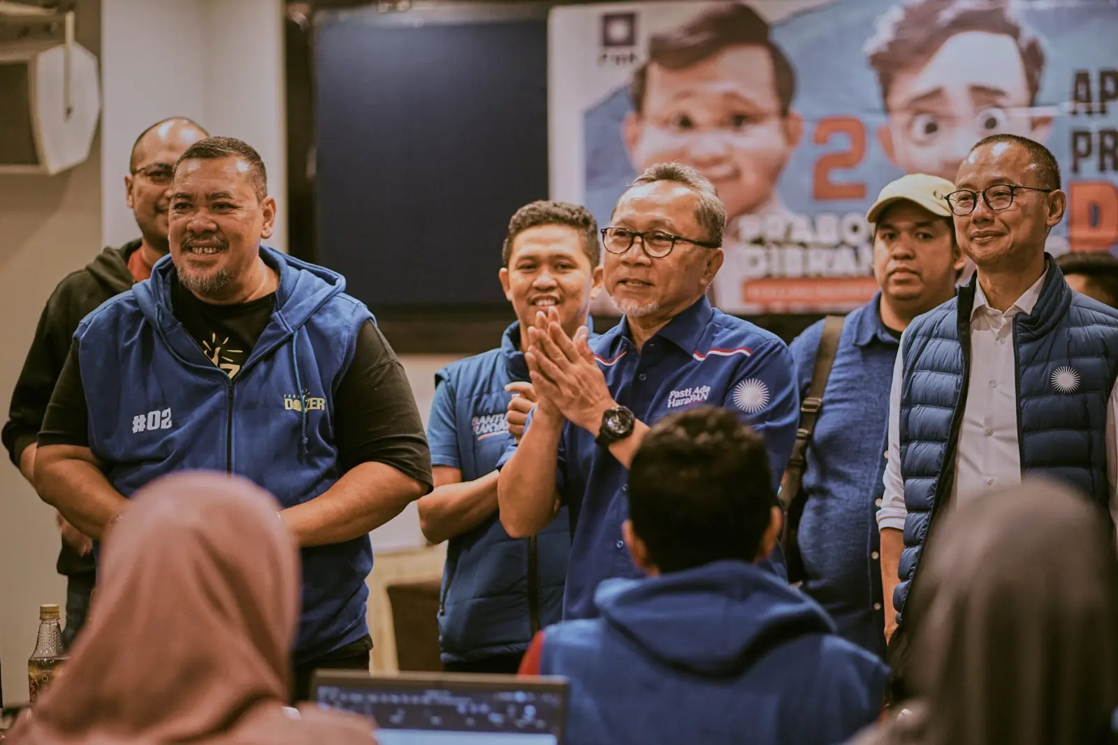 Optimis Satu Putaran, Zulhas Yakin Prabowo-Gibran Menang 70 Persen di Sulsel