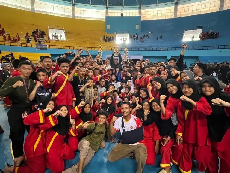 Perguruan Silat Tapak Suci Gowa Raih Juara Umum Piala Kemenpora
