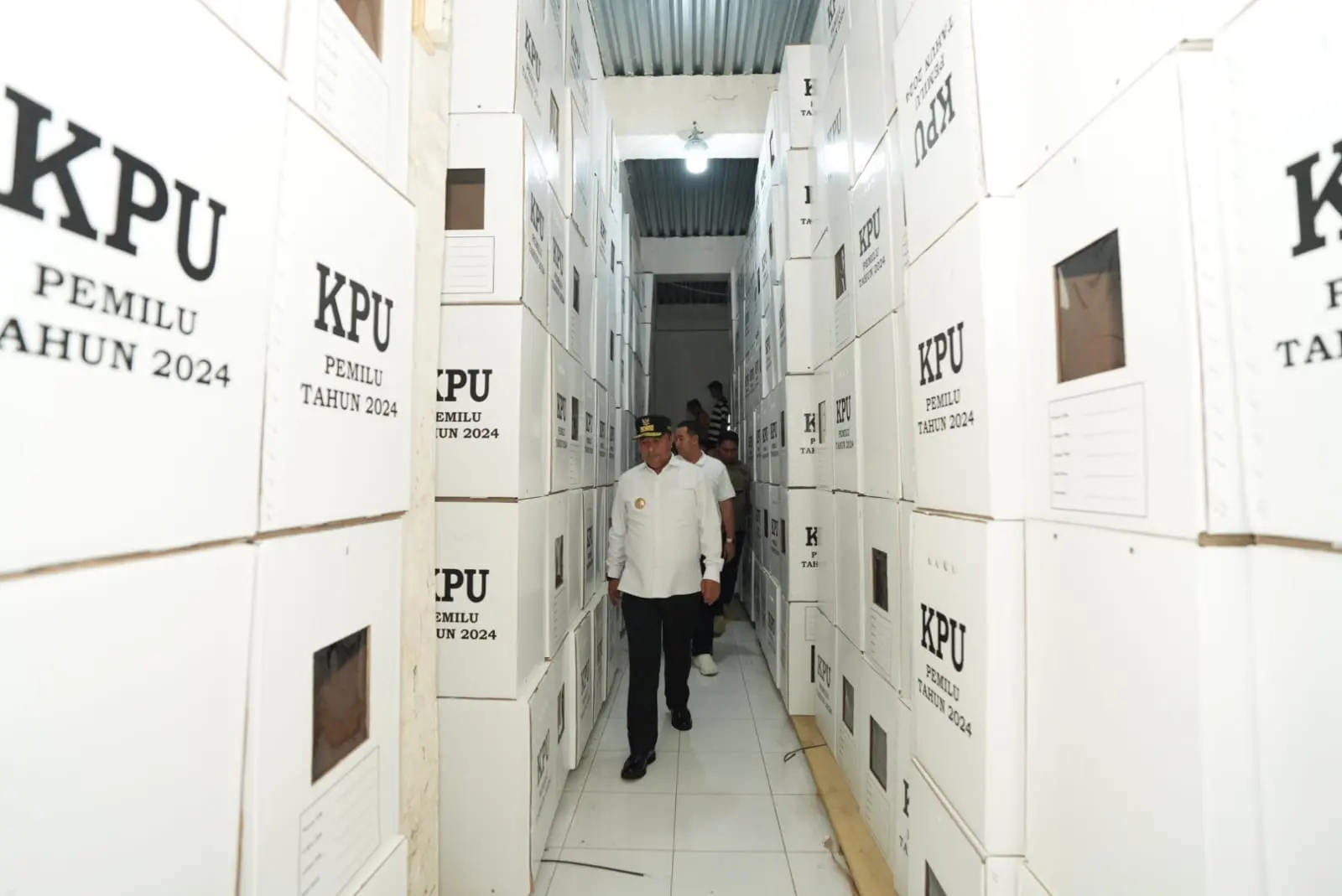 Logistik Pemilu di Kabupaten Pangkep Siap Dikirim ke Pulau Terluar