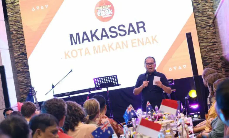 Wali Kota Perkenalkan Makassar F8 ke Mahasiswa Universitas Tasmania Australia