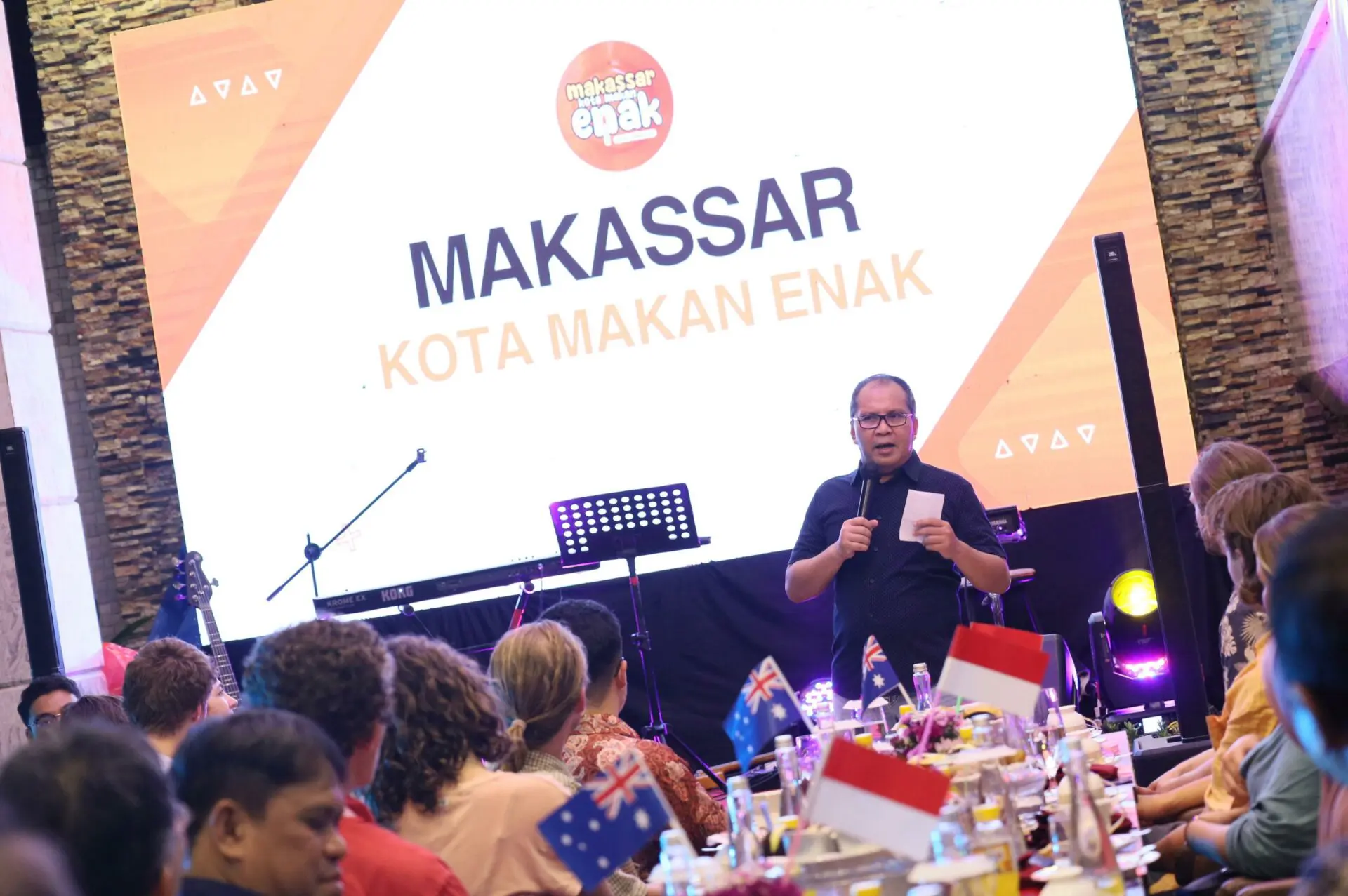 Wali Kota Perkenalkan Makassar F8 ke Mahasiswa Universitas Tasmania Australia