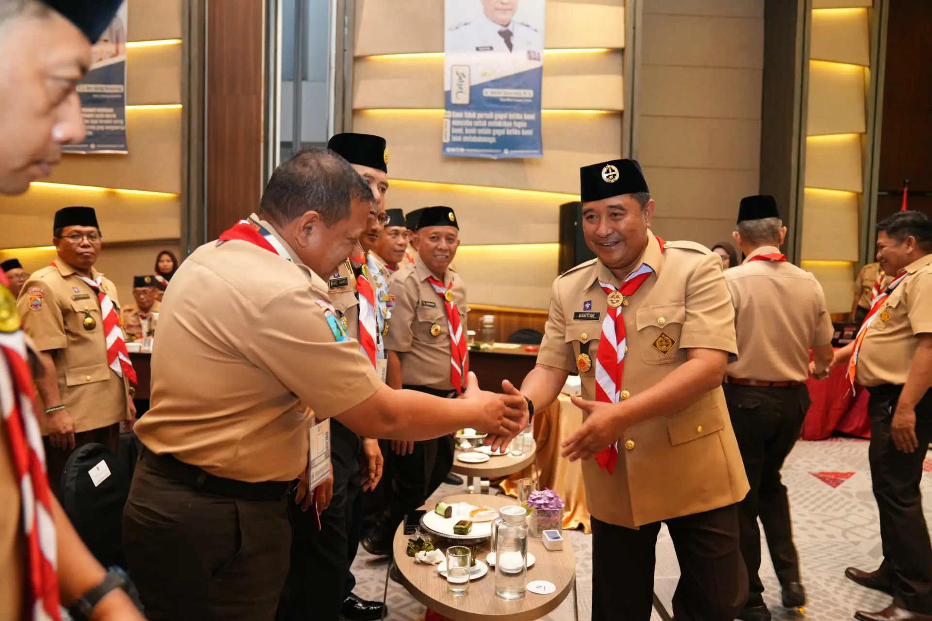 Bahtiar Baharuddin Dilantik Jadi Ketua Mabida Pramuka Sulsel