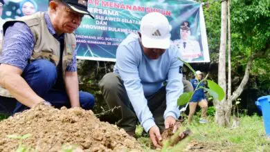 Komitmen Pj Gubernur Sulsel Hijaukan Kawasan Wisata Rammang-Rammang
