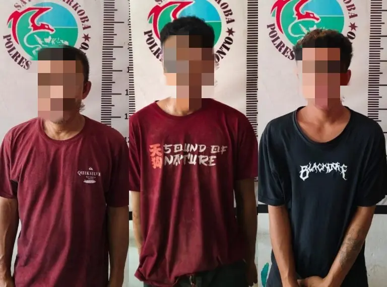 1 DPO, Polisi Tangkap 3 Bandar Narkoba di Jeneponto