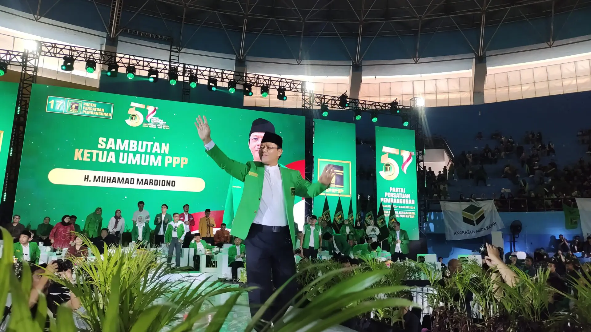 Presiden Jokowi Tak Hadiri Puncak Hari Lahir PPP, Begini Respon Mardiono