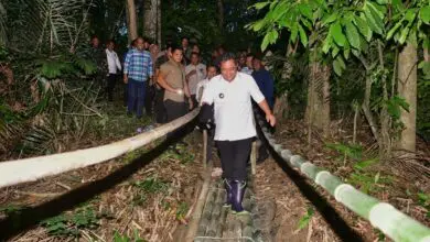 Berjalan Kaki Hingga Pelosok, Perjuangan Pj Gubernur Galakkan Budidaya Pisang Cavendish