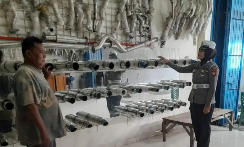 Kasat Lantas Bone Imbau Bengkel Tak Jual Knalpol Brong