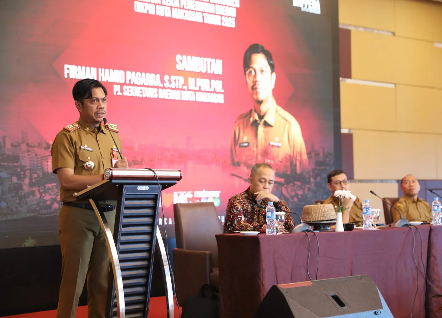PJ Sekda Makassar Minta Jajaran Waspada Risiko Emergency Geo Politik Dunia