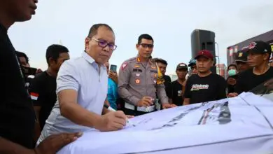 Wali Kota Deklarasi Pemilu Damai Bersama Driver Lintas Daerah