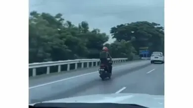 Ikuti Google Maps, Bule Naik Motor Masuk Jalan Tol di Makassar