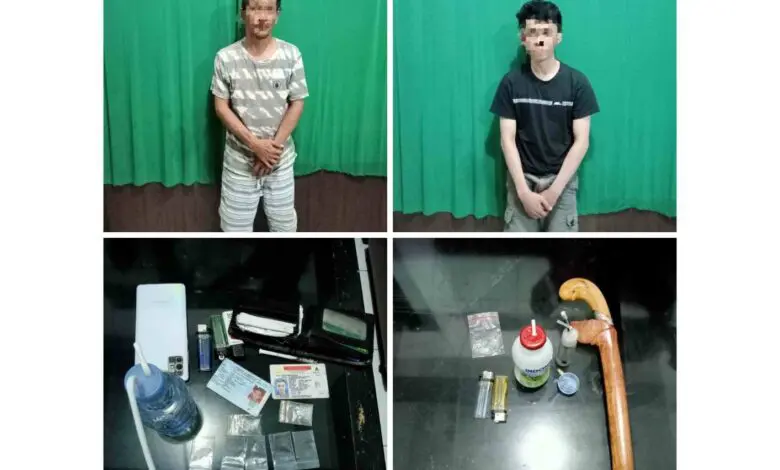 Aparat TNI Tangkap 2 Warga Saat Pesta Narkoba di Sidrap