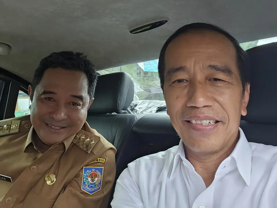Semobil Saat Kunjungan Kerja Presiden Jokowi, Penjabat Gubernur Laporkan Perkembangan Sulsel