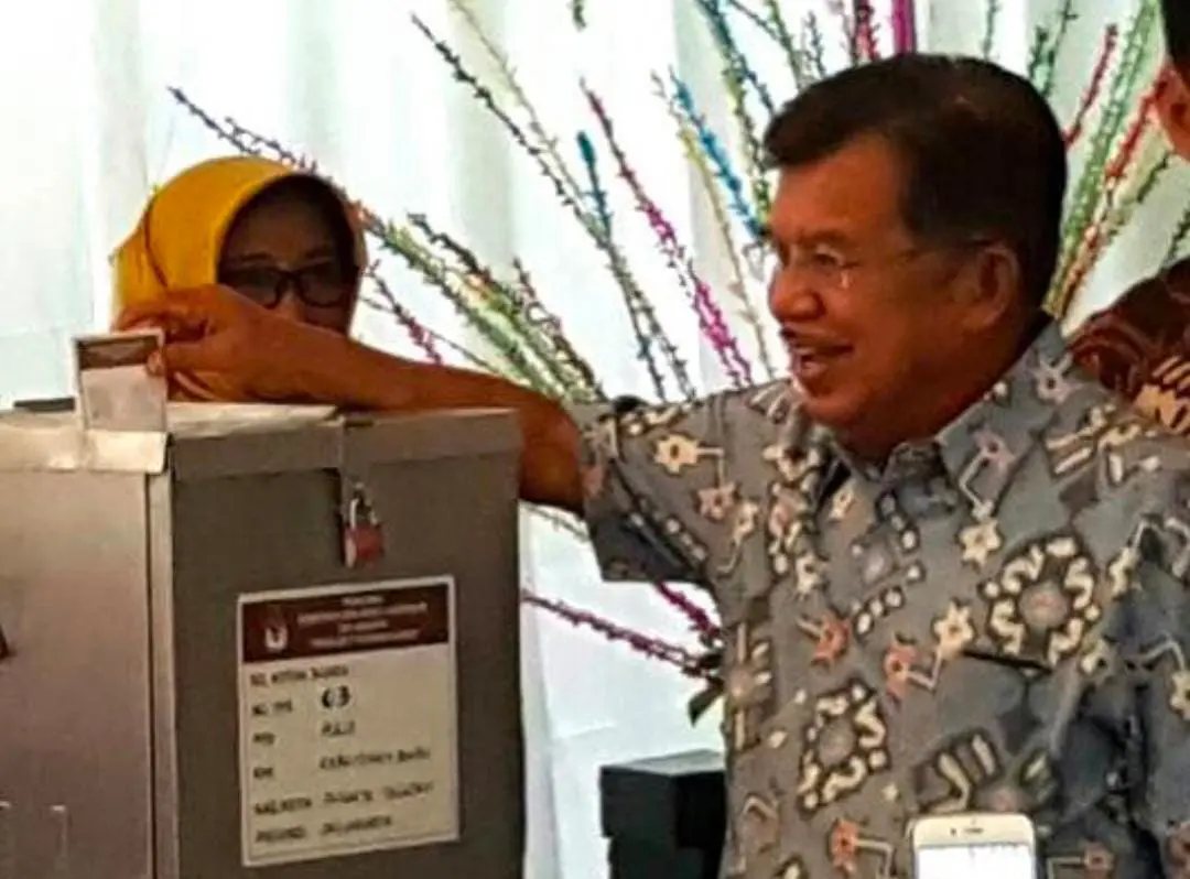 Jusuf Kalla Akan Mencoblos di TPS 03 di SMA Pangudi Luhur