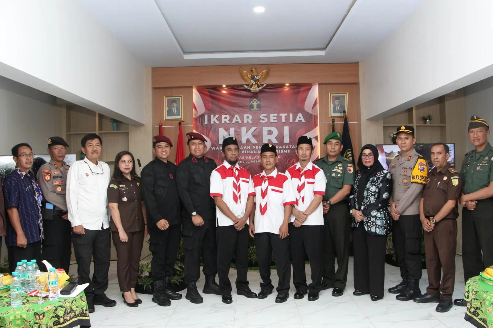 2 Mantan Teroris JAD Asal Makassar Sumpah Setia Kepada NKRI
