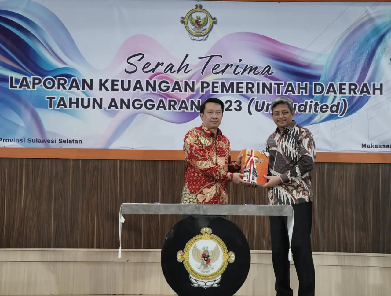 LKPD Diserahkan Pemprov Sulsel Tepat Waktu, Pj Sekprov Harap Kembali Raih Opini WTP