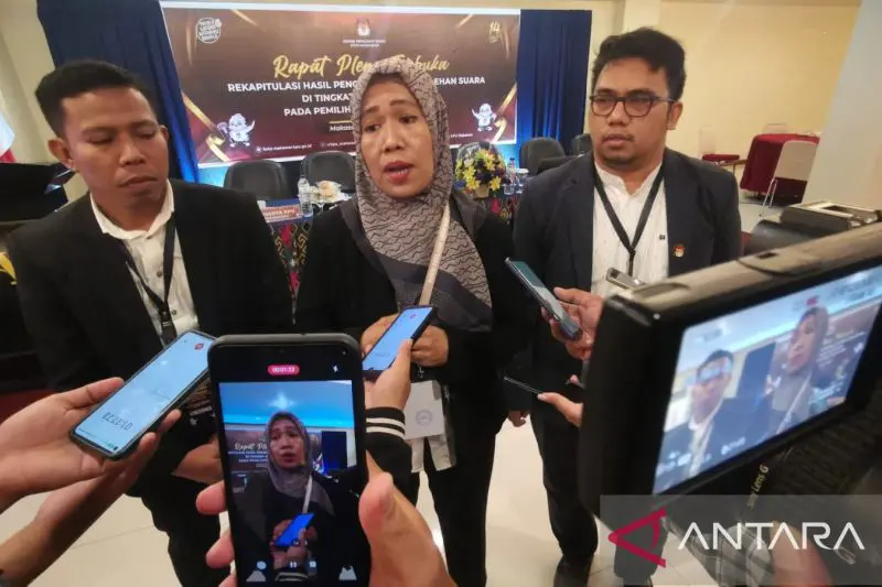 KPU Makassar Targetkan Rekapitulasi Suara Rampung 5 Maret 2024