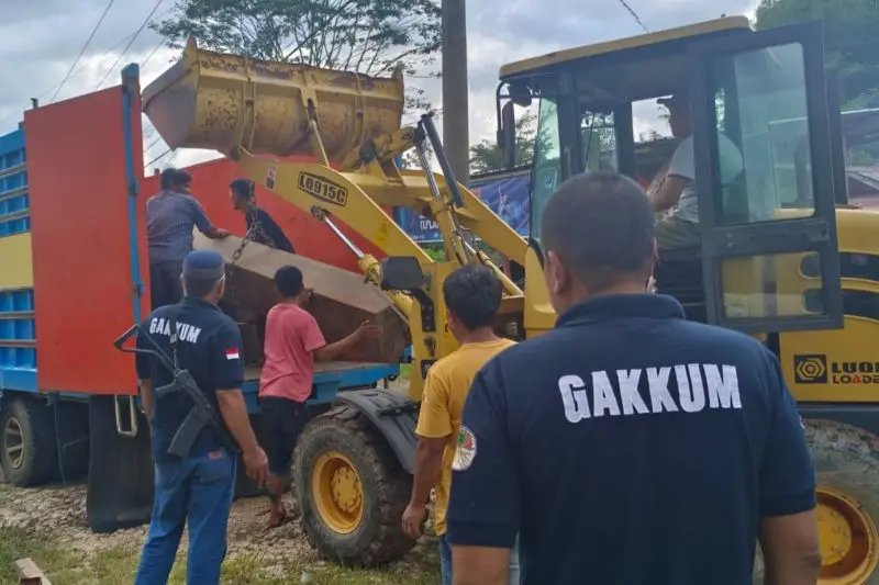 Gakkum KLHK Sulsel Tangkap Pelaku Ilegal Logging di Tana Toraja