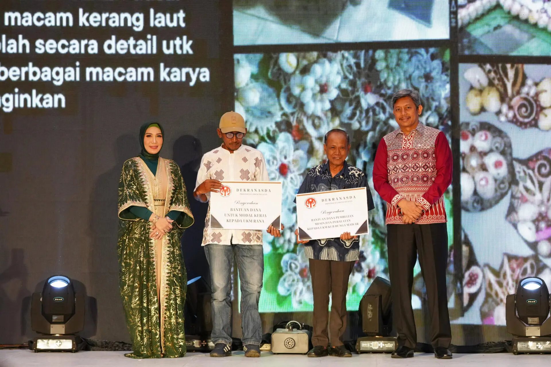 Sofha Marwah Lelang Gamis, Bantu UMKM dan Pengrajin Disabilitas