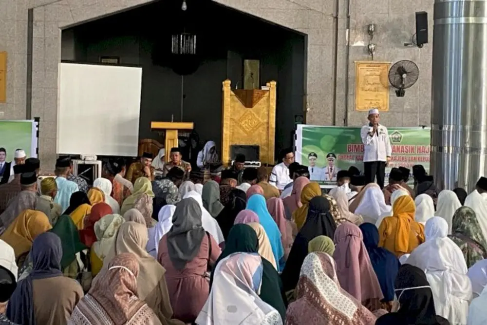 326 Jamaah Calon Haji Pangkep Ikuti Manasik Haji, Gelombang Pertama Berangkat 16 Mei 2024