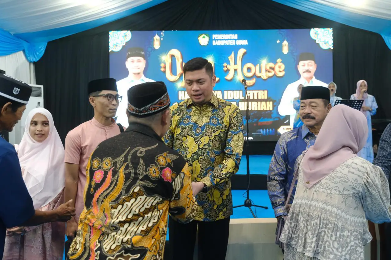 Gelar Open House Idul Fitri, Pemkab Gowa Tingkatkan Silaturahmi Masyarakat dan Pemerintah