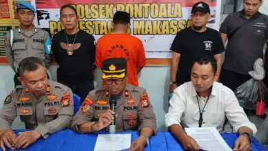 Pelaku Pembakar Rumah Mertuanya di Makassar Ditangkap Polisi
