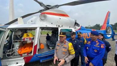 Polri Kerahkan 2 Helikpoter Jadi Ambulans Udara saat Arus Mudik dan Balik Lebaran
