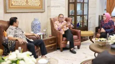 Silaturahmi Wakil Ketua MPR RI Fadel Muhammad Disambut Hangat Wali Kota Makassar (Foto: Humas Kominfo Makassar)