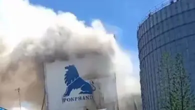 Pabrik Pakan Ternak PT Pokphand Makassar Meledak dan Terbakar