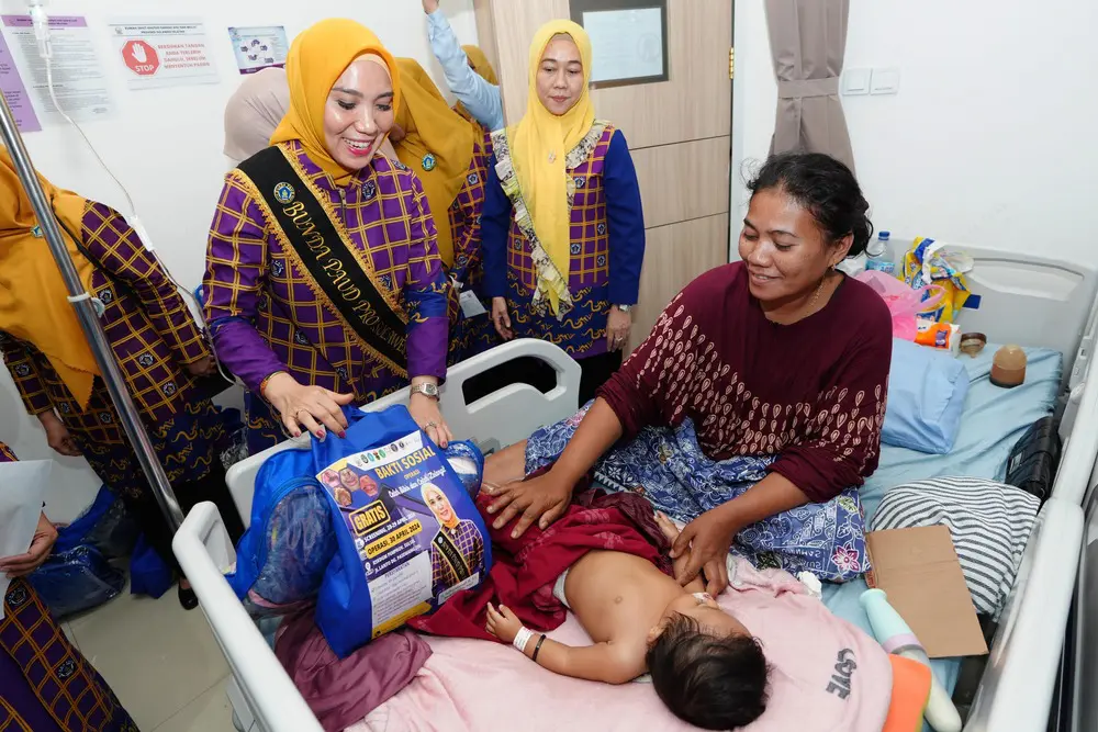 Bakti Sosial Operasi Celah Bibir dan Lelangit pada Anak Digelar Bunda PAUD Sulsel
