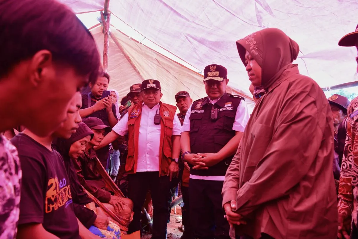 Kinerja Pemprov Sulsel Menangani Bencana Diapresiasi Menteri Sosial Tri Rismaharini