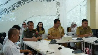Wakili Pangdam, Pamen Ahli Bid. Ekonomi Poksahli Hadiri Rakor Inflasi Pengendalian Inflasi Daerah 2024