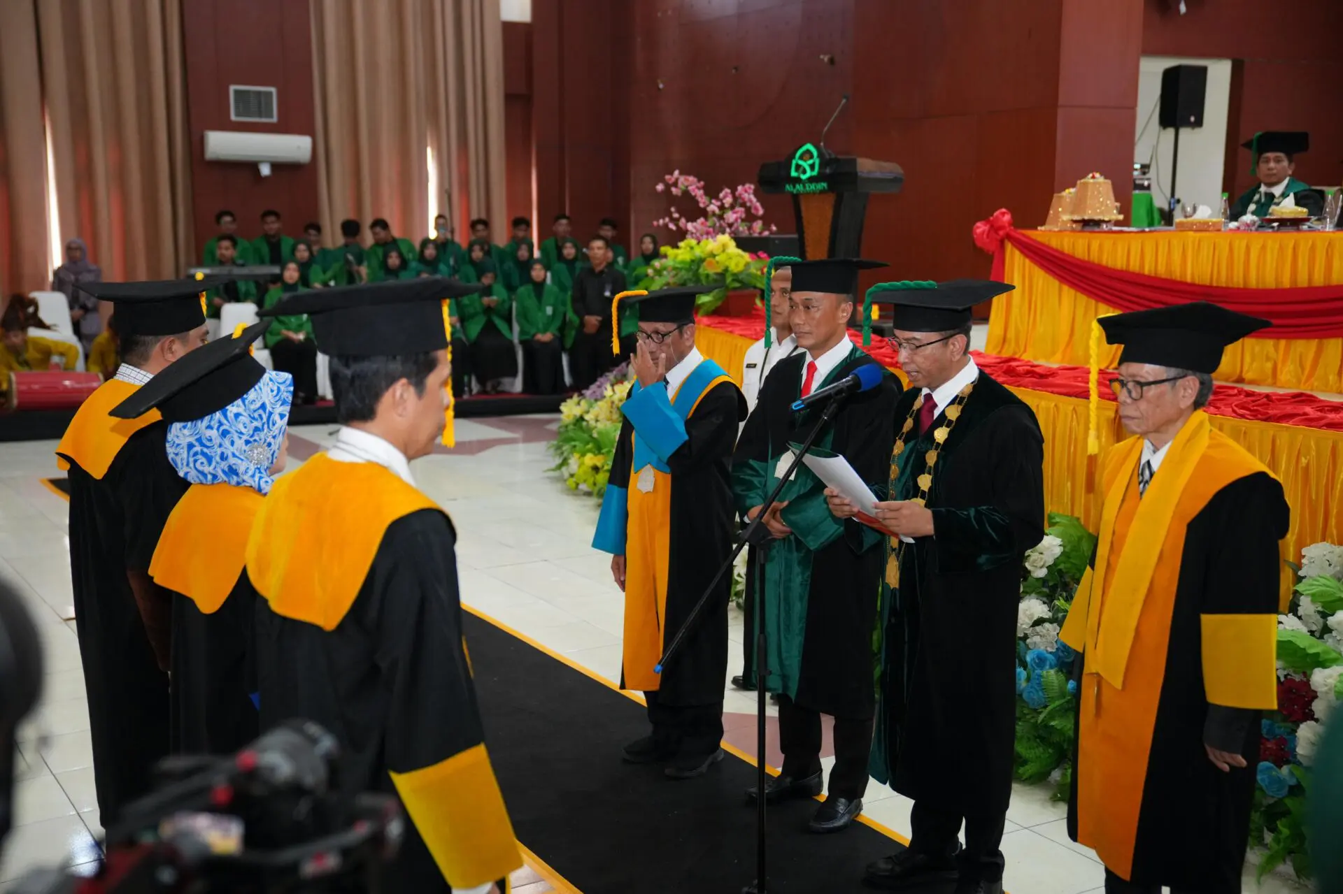 UIN Alauddin Makassar Punya Tiga Guru Besar Baru, Pj Gubernur Prof Zudan Ucapkan Selamat