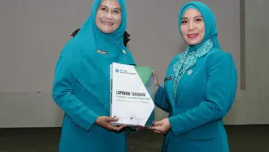 Ninuk Triyanti dan Sofha Marwah Sertijab Pj Ketua PKK Sulsel-Sulbar di Jakarta