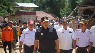 Baru Tiba dari Pasangkayu, Pj Gubernur Bahtiar Langsung ke Lokasi Longsor Mamasa