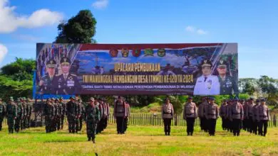 Kodam XIV/Hsn Resmi Menggelar TMMD Ke-120 TA 2024 Secara Serentak di Empat Wilayah Teritorialnya