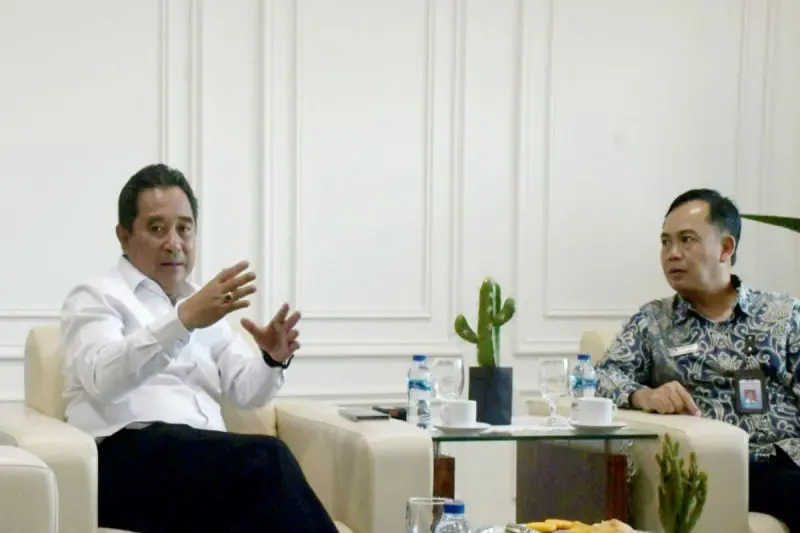Sambangi BPKP, Pj Gubernur Bahtiar Dukung Langkah Perbaikan Kinerja Pemprov