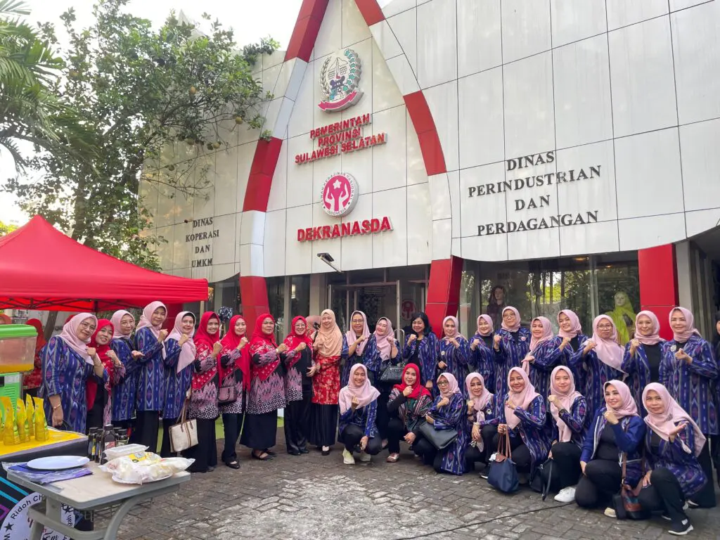 Dekranasda Sulsel Kedatangan Tamu dari Jatim