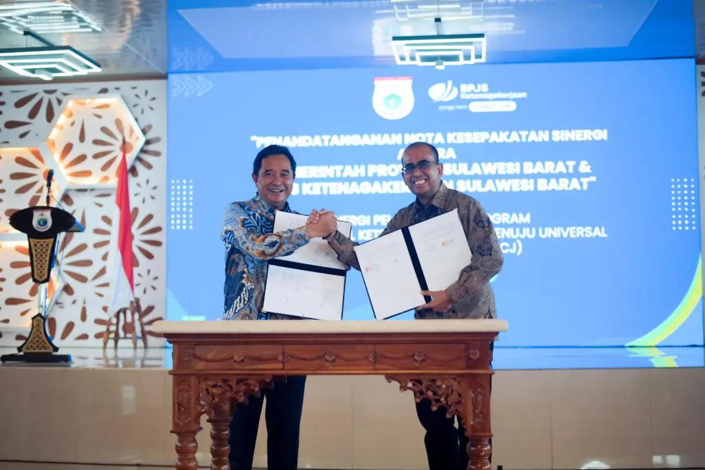 Pemprov Sulbar-BPJS Ketenagakerjaan Teken MoU, Sinergi Lindungi Warga dan Lingkungan