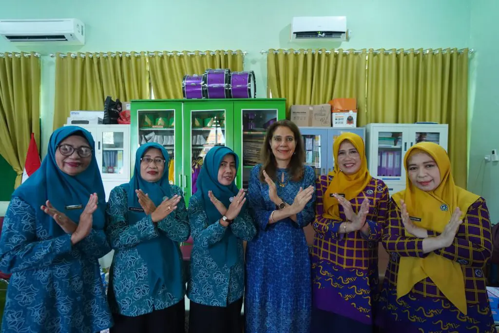 Resident Coordinator United Nations dan UNICEF Kunjungi PAUD Insan Masagena