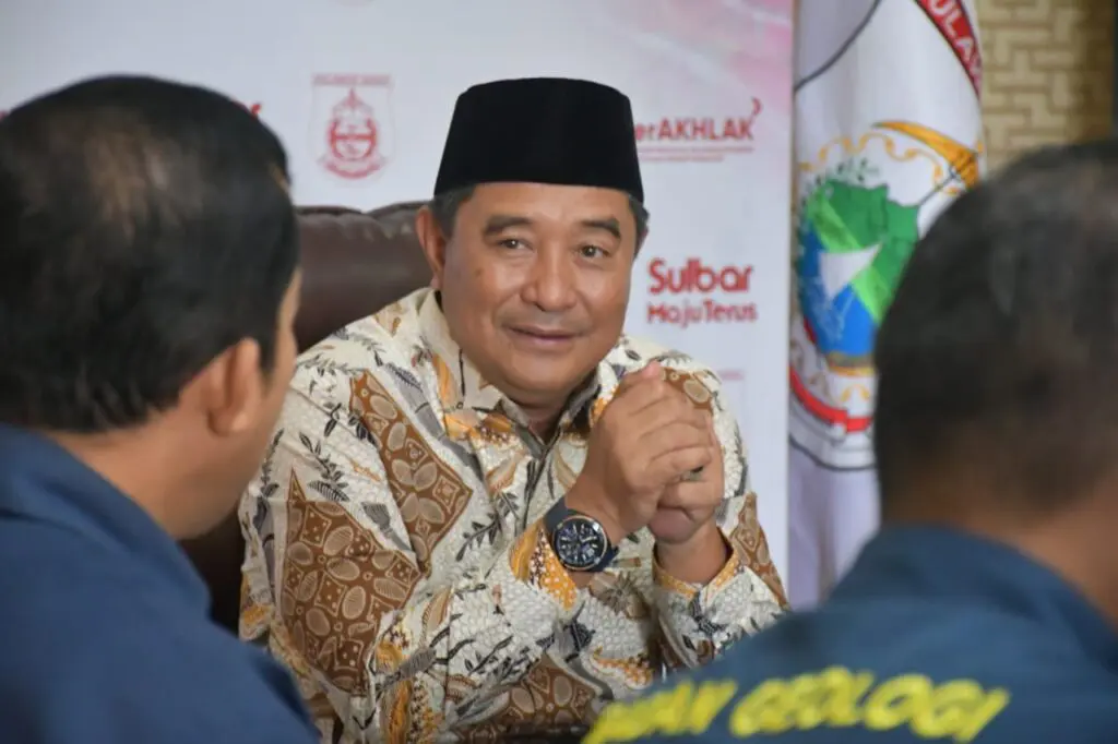 Pj Gubernur Bahtiar, ESDM dan BRIN, Bahas Pemanfaatan Potensi Air Mineral Sulbar