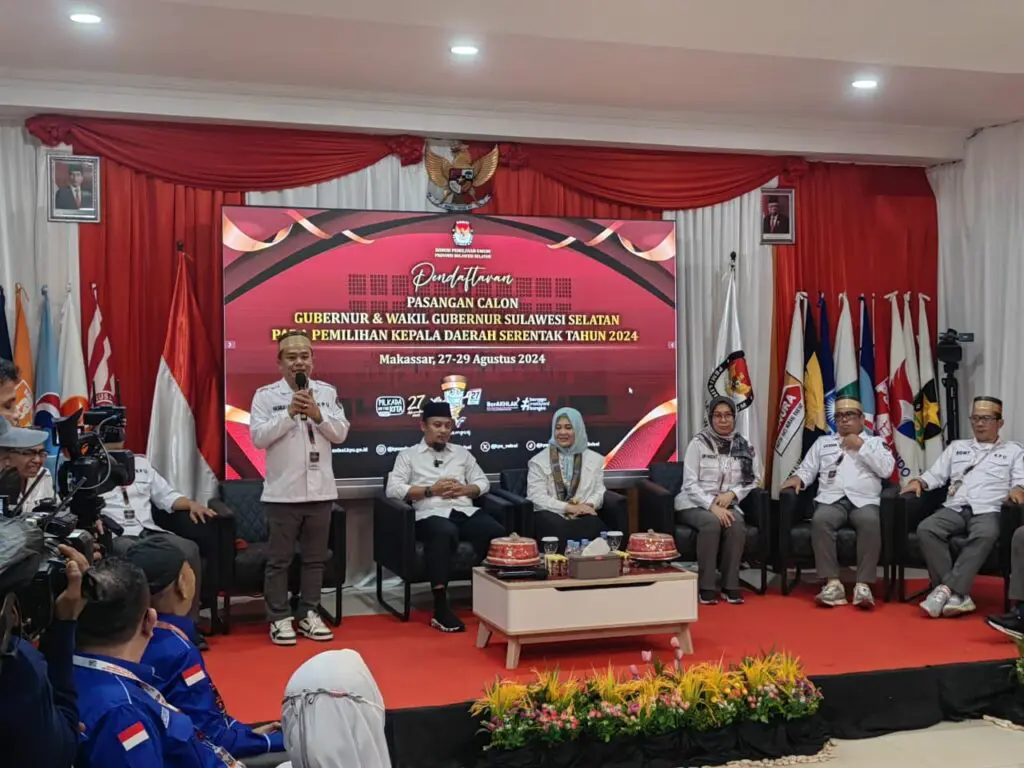 Resmi Daftar di KPU, Andi Sudirman-Fatmawati Rusdi Usung Visi Misi Sulsel Maju dan Berkarakter