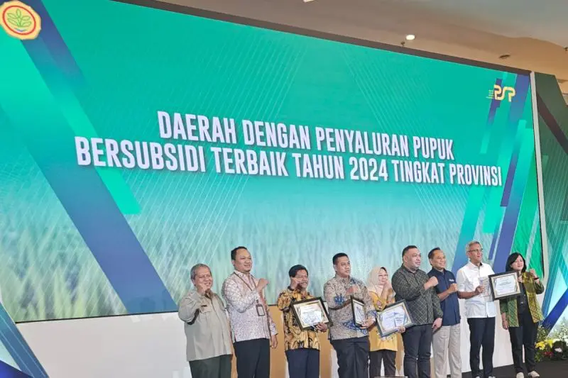 Sulsel Dinobatkan Sebagai Provinsi Penyalur Pupuk Terbaik